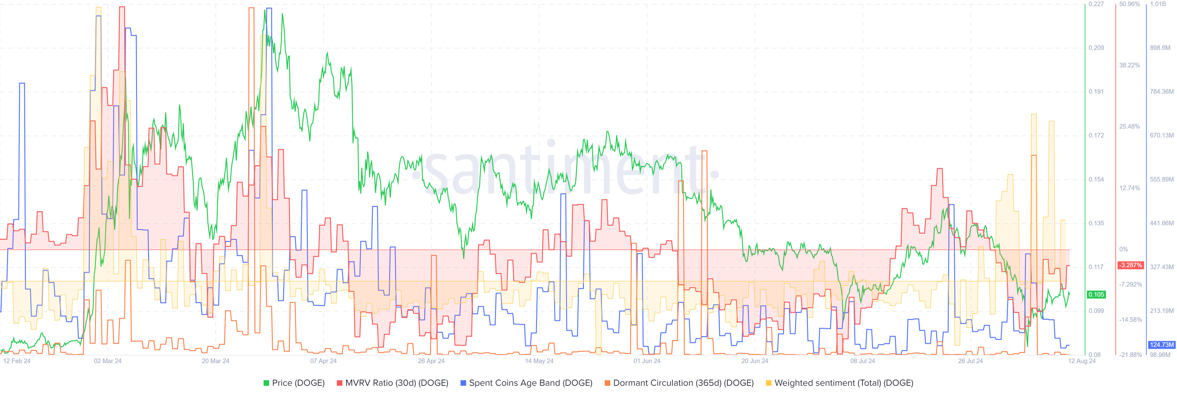 DOGE On-chain Metrics